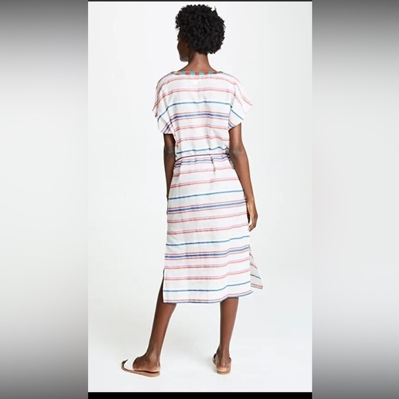 Velvet by Graham Spencer Zanetta Stripe Dress XS - Picture 2 of 11